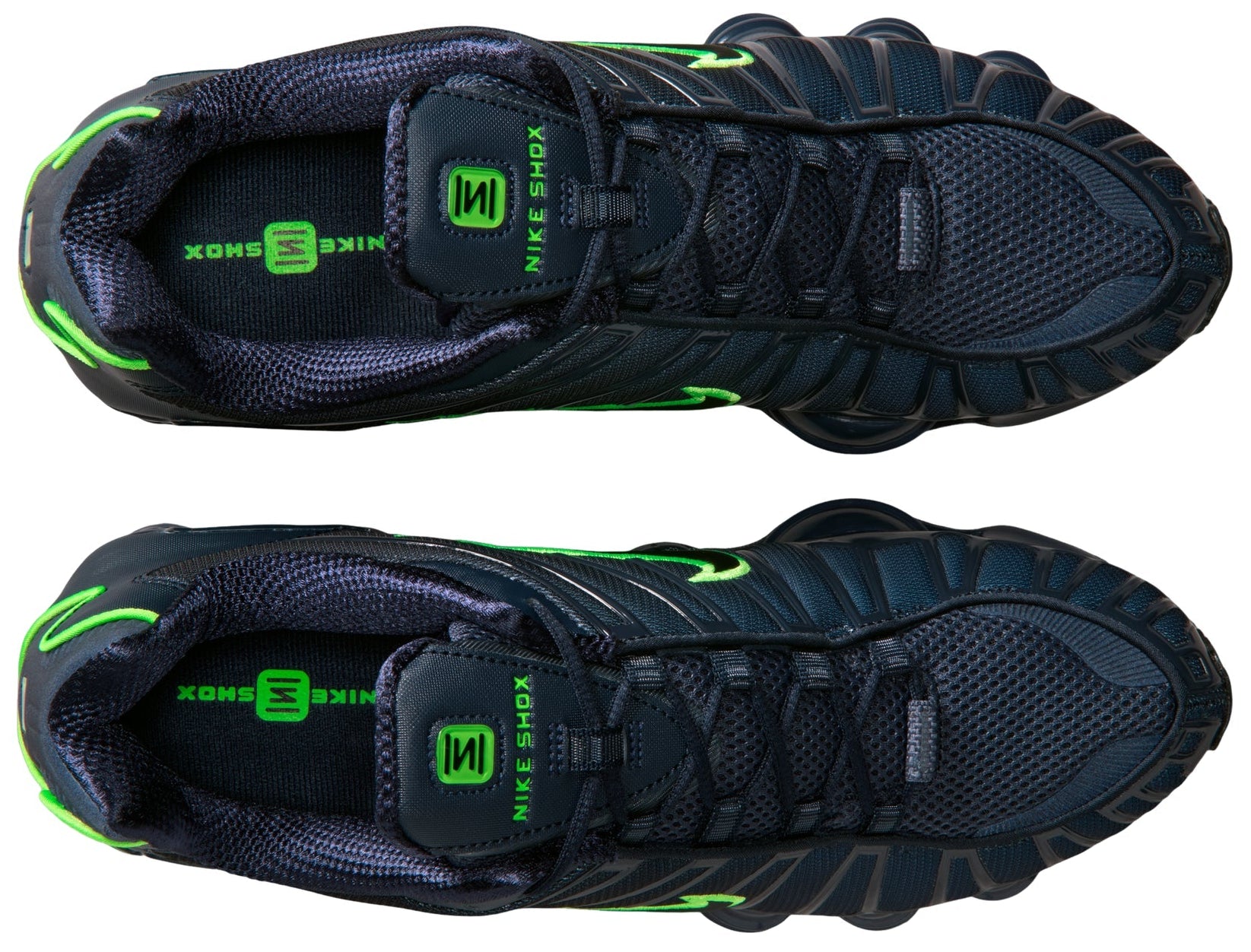 Nike Shox TL Thunder Blue Green Strike