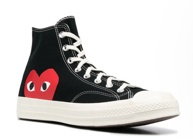 CDG Converse Low One Heart