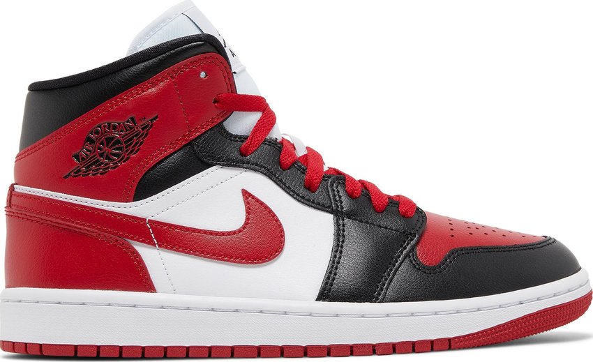 Jordan 1 Mid Alternate Bred Toe (Women's)