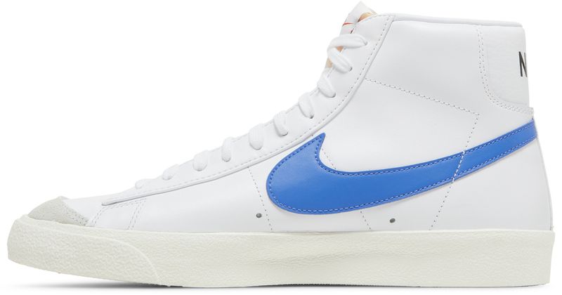 Nike Blazer Mid 77 Vintage Mismatched Swoosh Blue Red