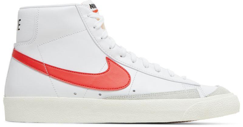 Nike Blazer Mid 77 Vintage Mismatched Swoosh Blue Red