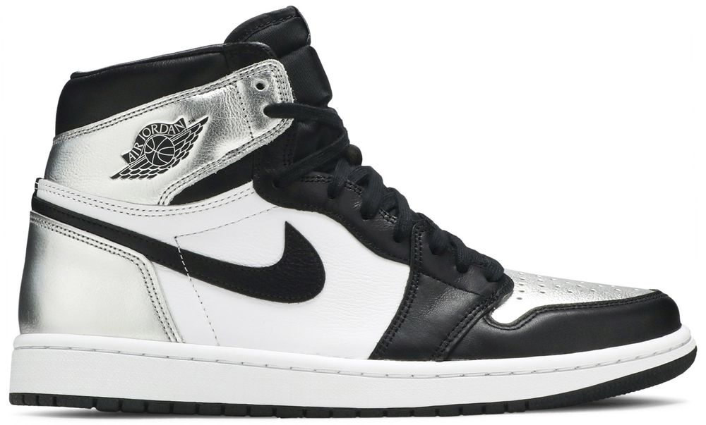 Jordan 1 Retro High Silver Toe (Women's)