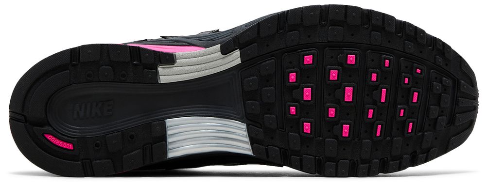 Nike P-6000 Pink Blast Metallic Silver Black
