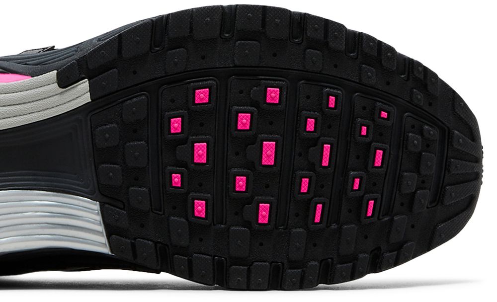 Nike P-6000 Pink Blast Metallic Silver Black