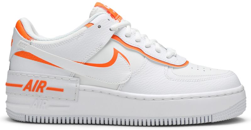 Nike Air Force 1 Shadow White Total Orange (Women's)