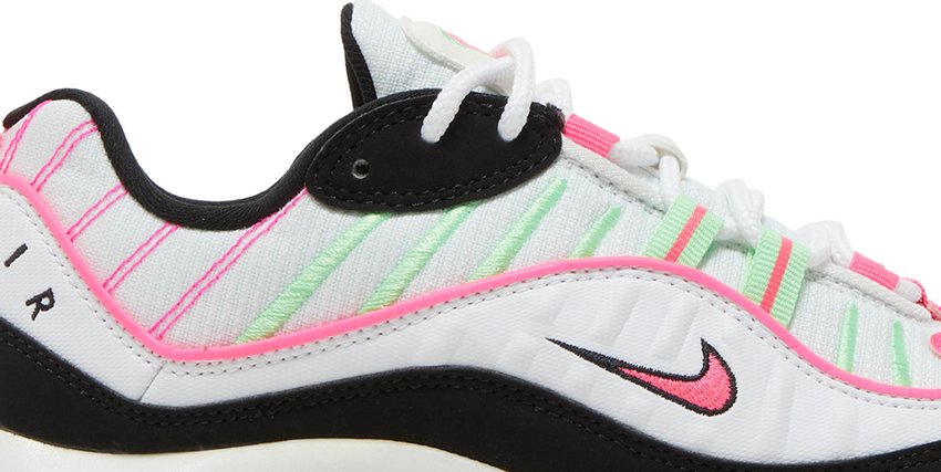 Nike Air Max 98 White Illusion Green Hyper Pink (Women's)