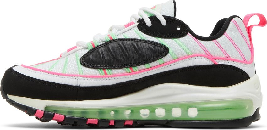 Nike Air Max 98 White Illusion Green Hyper Pink (Women's)