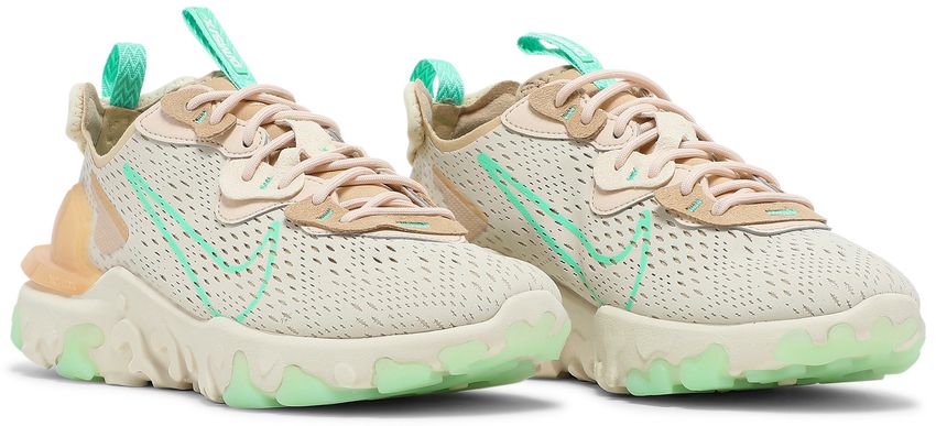 Nike React Vision Pearl White Green Glow (Women's)