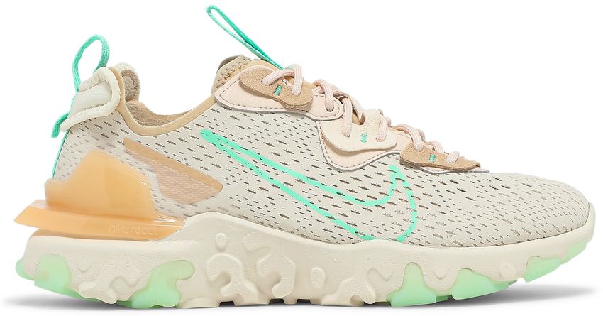 Nike React Vision Pearl White Green Glow (Women's)
