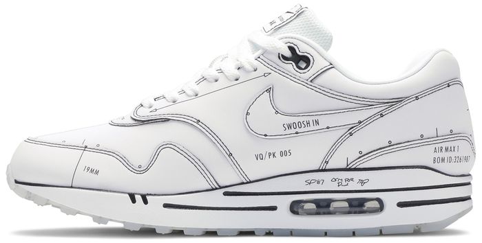 Nike Air Max 1 Tinker Schematic