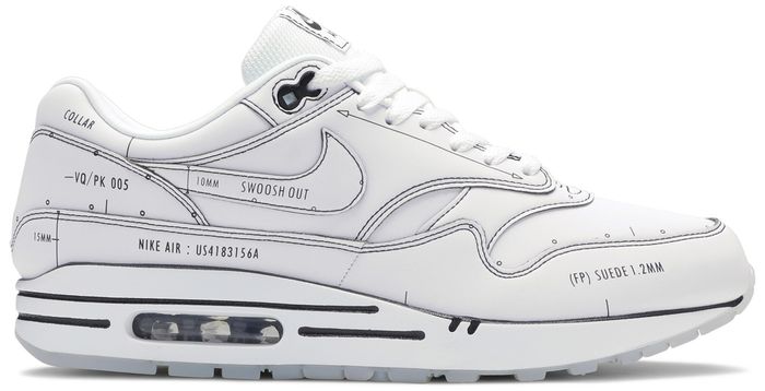 Nike Air Max 1 Tinker Schematic