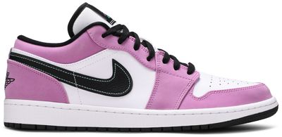 Jordan 1 Low SE Violet Shock White Black