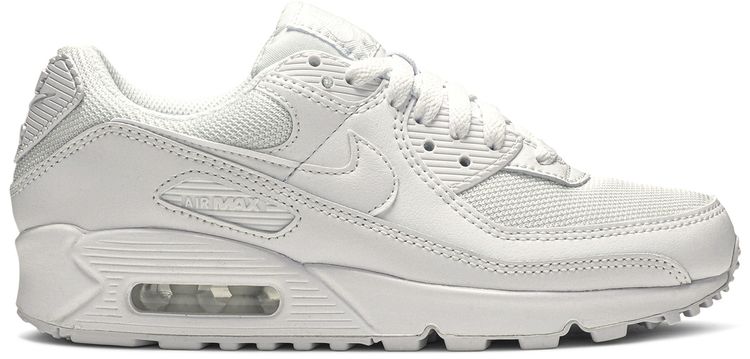 Nike Air Max 90 Triple White (Women's)
