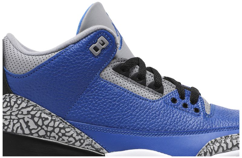 Jordan 3 Retro Varsity Royal Cement