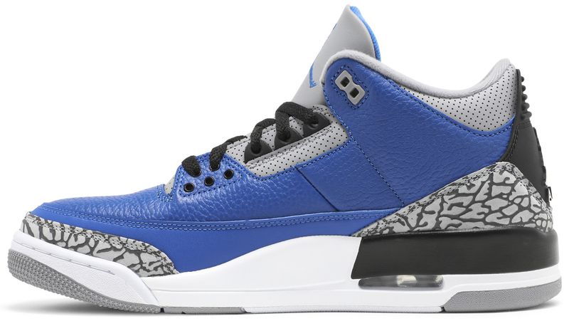 Jordan 3 Retro Varsity Royal Cement