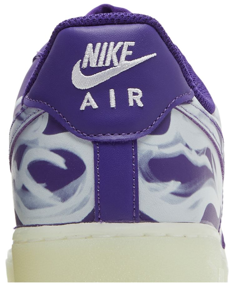 Nike Air Force 1 Low '07 QS Purple Skeleton Halloween (2021)