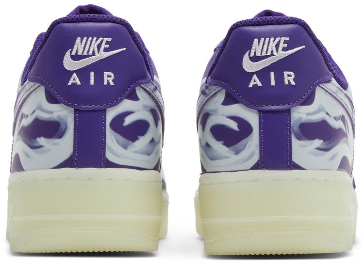 Nike Air Force 1 Low '07 QS Purple Skeleton Halloween (2021)