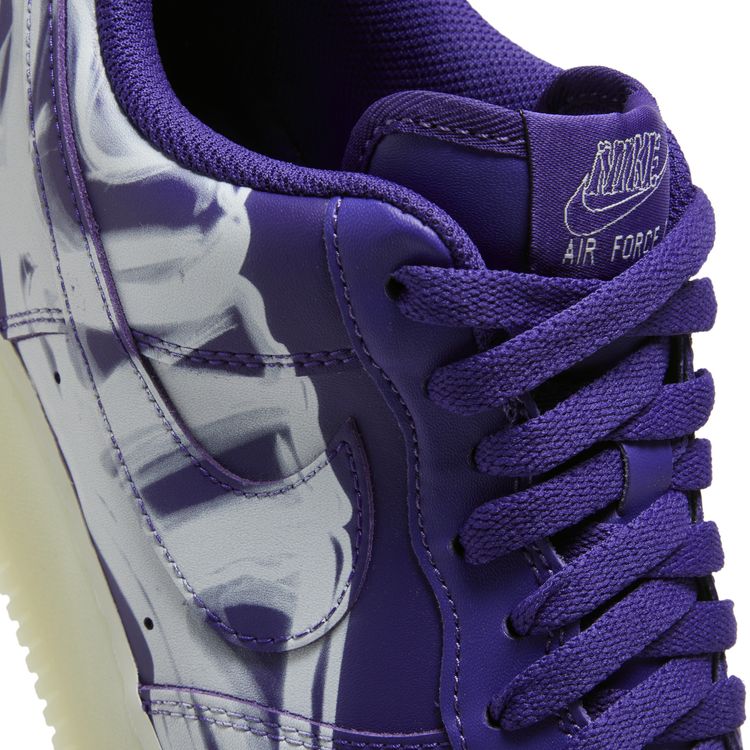 Nike Air Force 1 Low '07 QS Purple Skeleton Halloween (2021)