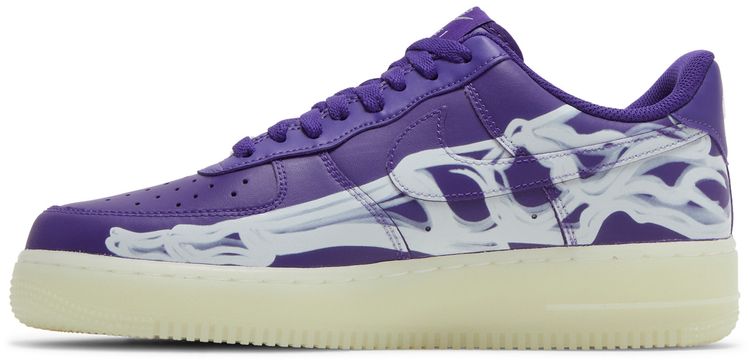 Nike Air Force 1 Low '07 QS Purple Skeleton Halloween (2021)