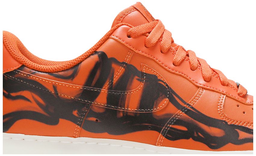 Nike Air Force 1 Low Orange Skeleton Halloween (2020)
