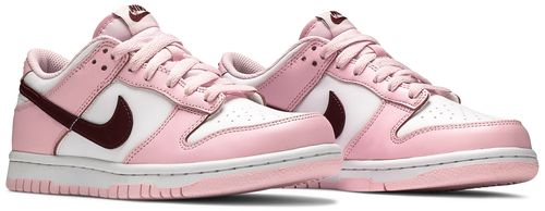 Nike Dunk Low Pink Foam Red White (GS)