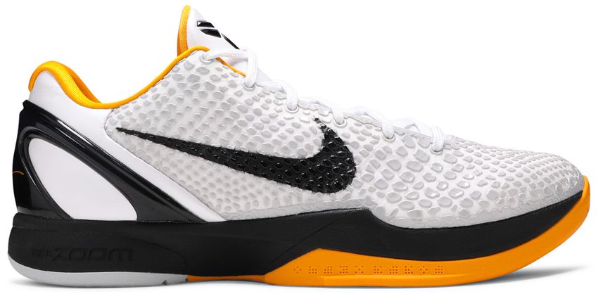 Kobe 6 Protro Playoff Pack White Del Sol