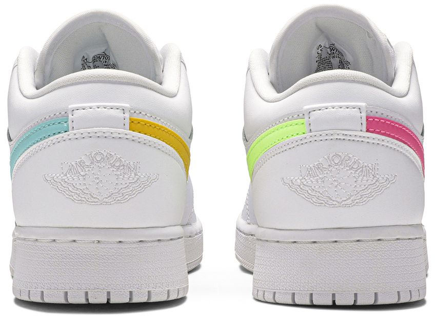 Jordan 1 Low White Neon (GS)