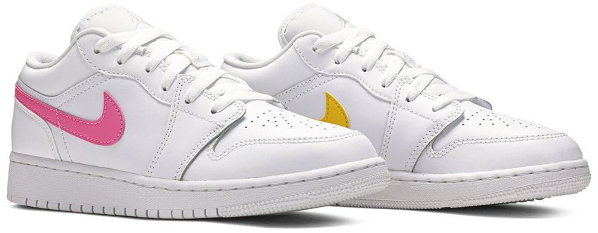 Jordan 1 Low White Neon (GS)