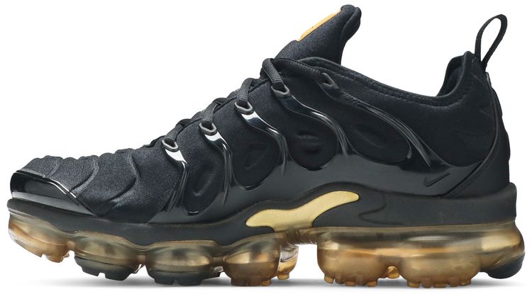 Nike Air VaporMax Plus Black Metallic Gold