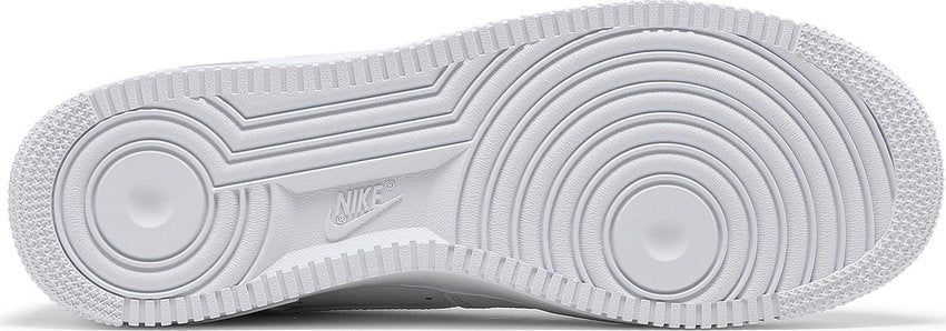 Nike Air Force 1 Low Triple White Tumbled Leather