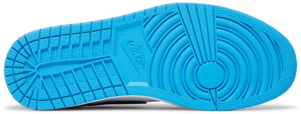 Jordan 1 Retro Low OG Black Dark Powder Blue
