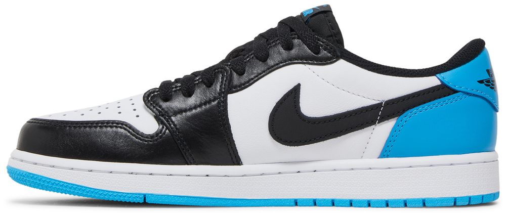 Jordan 1 Retro Low OG Black Dark Powder Blue