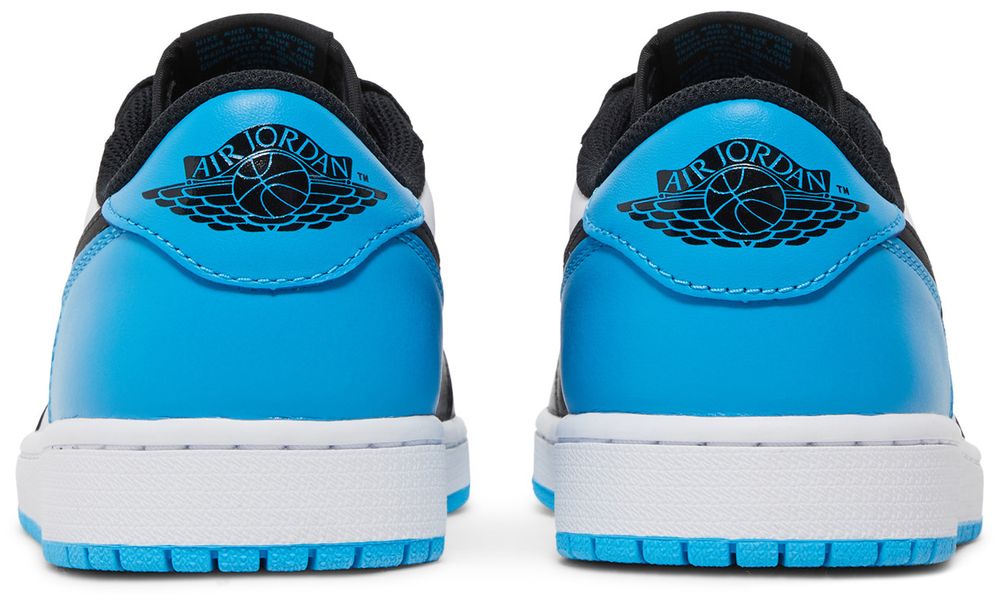 Jordan 1 Retro Low OG Black Dark Powder Blue