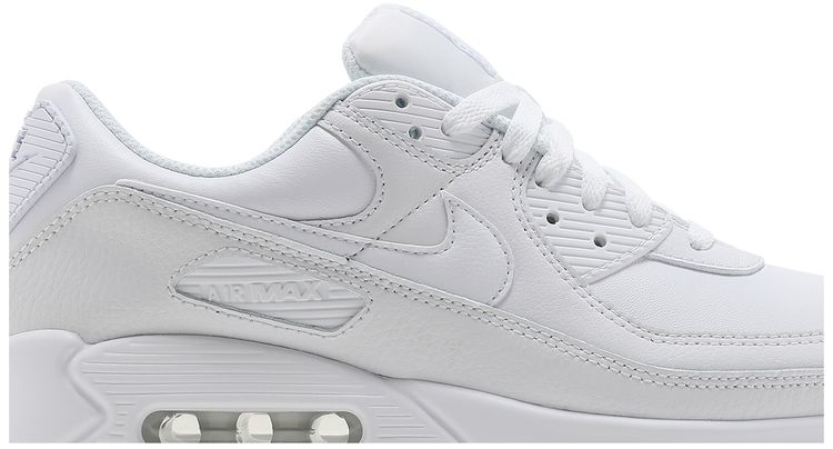 Nike Air Max 90 Leather Triple White (2020)