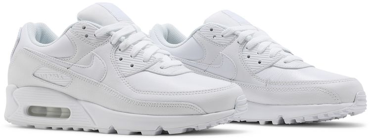 Nike Air Max 90 Leather Triple White (2020)