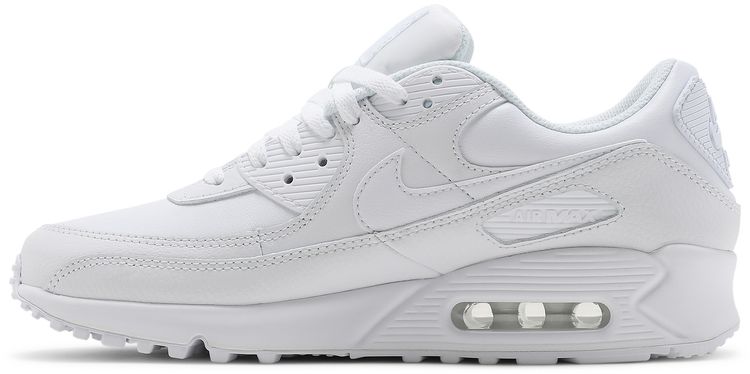 Nike Air Max 90 Leather Triple White (2020)