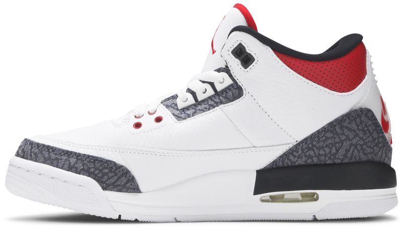 Jordan 3 Retro SE Fire Red Denim (GS)