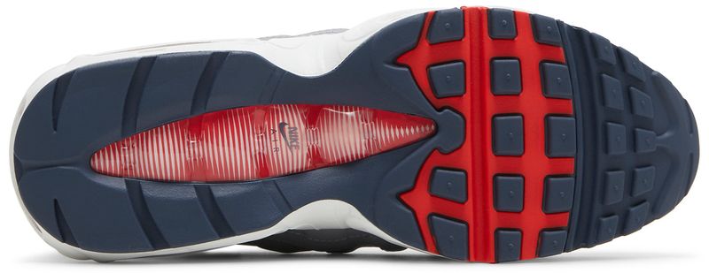 Nike Air Max 95 Grey Navy Crimson