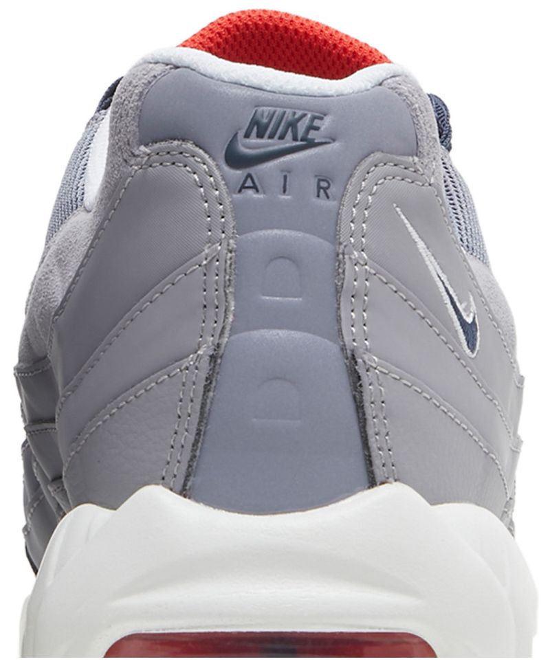 Nike Air Max 95 Grey Navy Crimson