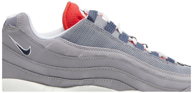 Nike Air Max 95 Grey Navy Crimson