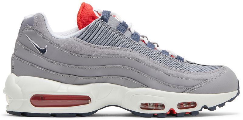 Nike Air Max 95 Grey Navy Crimson