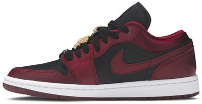 Jordan 1 Low Dark Beetroot Black (Women's)