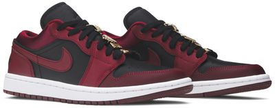 Jordan 1 Low Dark Beetroot Black (Women's)