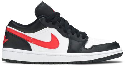 Jordan 1 Low Black Siren Red (Women's)