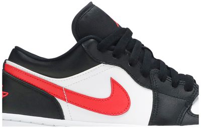 Jordan 1 Low Black Siren Red (Women's)