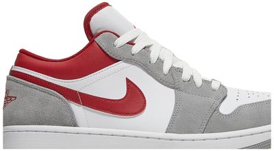 Jordan 1 Low SE Light Smoke Grey Gym Red