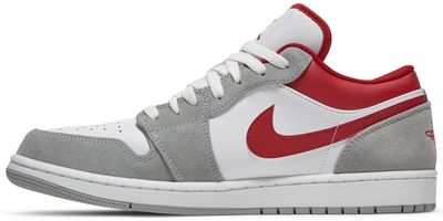 Jordan 1 Low SE Light Smoke Grey Gym Red