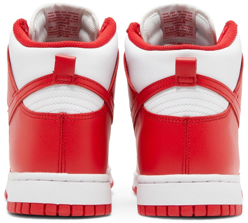 Nike Dunk High Championship White Red