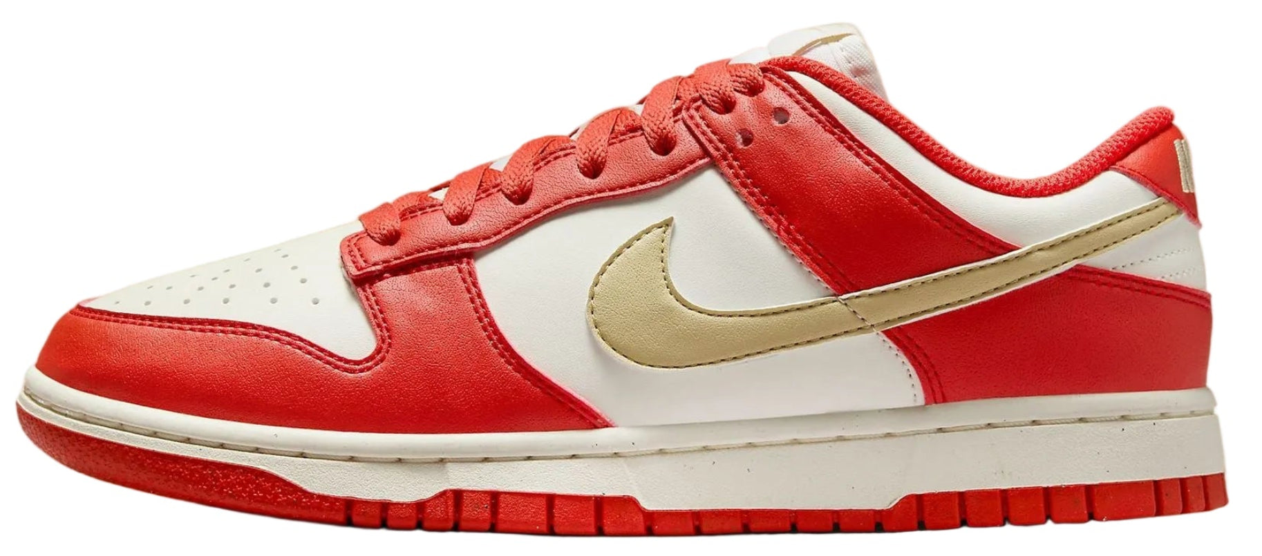Nike Dunk Low Next Nature Light Crimson Team Gold (Women's)