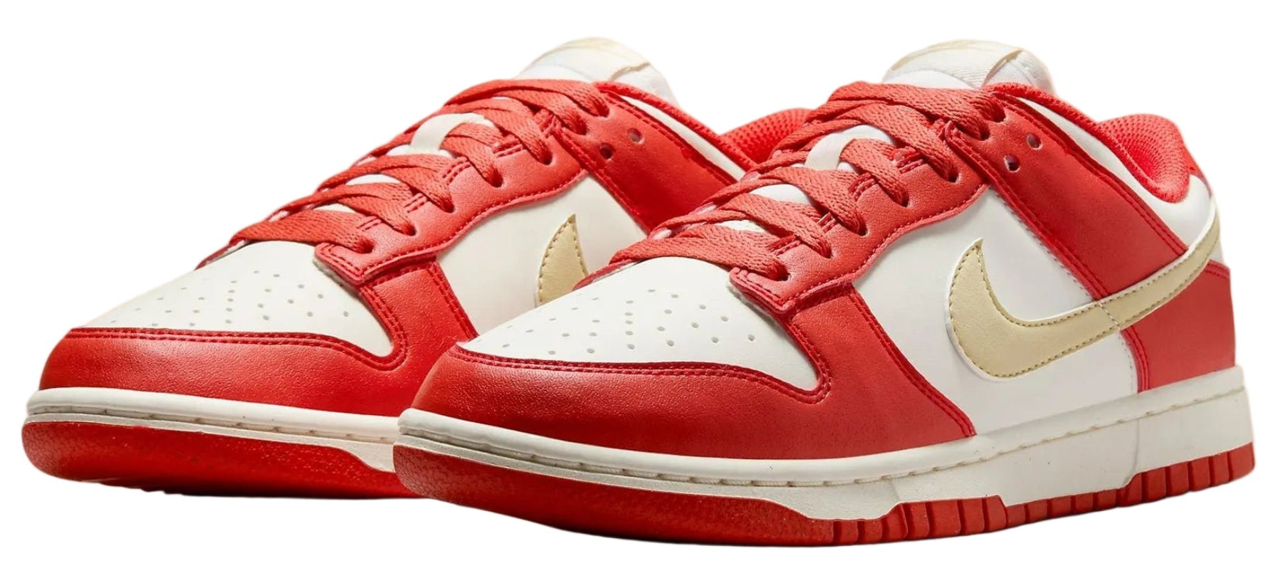 Nike Dunk Low Next Nature Light Crimson Team Gold (Women's)